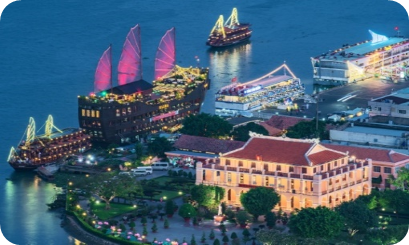 Ha Noi - Ha Long Bay - Da Nang - Ho Chi Minh 6 Nights 7 Days 2N Hanoi / 2N Da Nang / 2N Ho Chi Minh